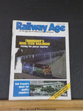Railway Age 1990 September Tomorrows igh tech railroad Circumferential line Chic