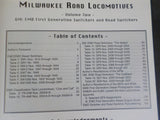 Milwaukee Road Locomotives Vol 2 EMD first generation switchers & road switchers