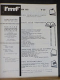 Rail Miniature Flash 127 1973 Juin Construction en HO d'une 3-1200 NORD