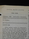 Extra 2200 South 1963 February Final issue