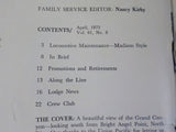 Railway Employees Journal 1973 April Locomotive Maintenance—Madison Style