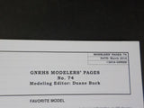 Great Northern Goat Modelers Pages MP74 March 2016