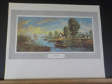 Renaissance Lithographic Print Jose Bueno Serrano Albufera