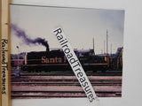 Photo Santa Fe Locomotive #9837 8 X 10 Color Argentine KS 1971