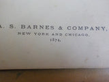 Brief History of the United States for Schools 1874    Hard cover
