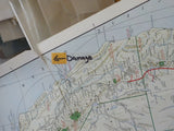 Map Burlington Northern US map  Folded Date unknown Form # 22060