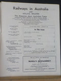 Railways in Australia & ARLHS Bulletin 1950 February Vol 3 No 2 (Magazine says N