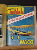 Flying Models Magazine Bound Vol. 78 January-December C1975 RC Models
