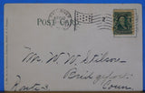 Postcard Station Fall River Massachusetts Postmarked 1915