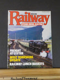 Railway Magazine 1985 December Freight at Exeter West Yorkshire RY lunch baskets
