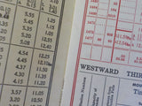 Great Northern Employee Timetable #98 Kalispell Division 1962