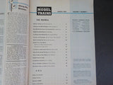 Model Trains 1954 March Trolley 70 ft flat car Turnouts Crossings Car shops