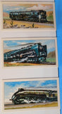 Glengettie Tea Trains of the World Trading Cards Measuring approx. 1 3/8 X 2 5/8