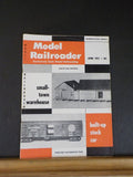 Model Railroader Magazine 1957 April Small town warehouse Built up stock car