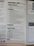 Railroad Model Craftsman Magazine 1980 December RMC Scenery Benchwork Trackplans