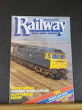 Railway Magazine 1988 May ‘Electra’ Emerges “Sprinting’ Round Scotland