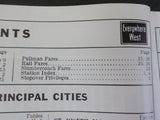 Burlington Route System Public Timetable 1960 November - April 1961