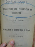 New York Railroad Club 1891-3 Copyright 1891 Hard Cover front cover loose,