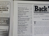 Back Track Magazine 1995 February Britain Railway History  Damage