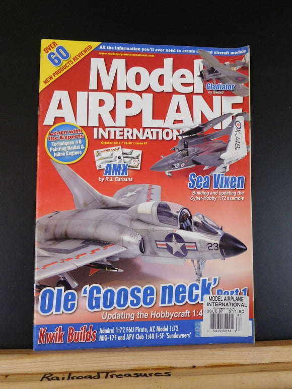 Model Airplane International #87 2012 Oct Ole Goose Neck