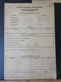 New York Central Freight Station Tally Pouch Lot of 5. 1928.  Each pouch contain