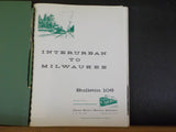 Interurban to Milwaukee Bulletin 106 Central Electric Railfans’ Association