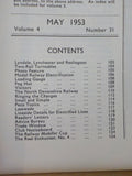 Railway Modeller 1953 May Vol 4 No 31 Two-Rail Turntables