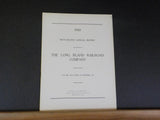 Long Island Railroad  Company Annual Report 1933