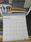 Calendar lot 8 1975-2014 Lehigh Valley PRR PA trolley Museum