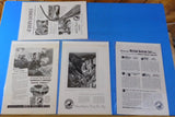 Ads Northern Pacific Railroad Lot #10 Advertisements from Various Magazines (10)