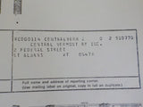 Central Vermont Ry Inc. Annual Report 1979 ICC R-2 stapled