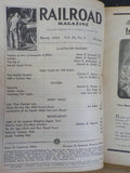 Railroad Magazine 1944 March C&O Engines war Mallets B&M Diesel