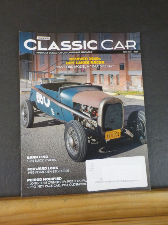 Hemmings Classic Car Magazine #236 2024 April Revived 1940s Dry Lakes Racer