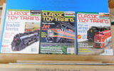 Classic Toy Trains Complete Year 2001 9 Issues