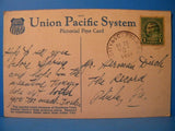 Postcard Cedar Breaks Southern Utah Union Pacific System Postmarked 1928