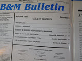 B&M Bulletin Vol 18 #3 Boston & Maine RR Historical Society