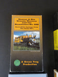 VHS Lot of 6 D&RGW & Bumblebee #268, RRing w/Rio Grande, Sacramento Northern, Ri