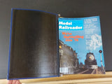Model Railroader Magazine Complete year in MR blue binders 1978   12 issues