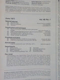 Railroad Model Craftsman Magazine 1977 June  INDEX Scenery tips Traction Vest p