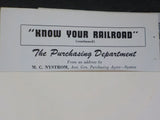 Southern Pacific Bulletin 1954 November Employee magazine Missing pg 23-44