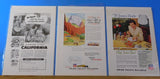 Ads Union Pacific Railroad Lot #28 Advertisements from various magazines (10)