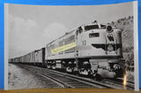 Photo Union Pacific Locomotive #52 with freight cars UP RNF 1952 6x9