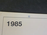 Chicago and Western Indiana Railroad Company Annual Report 1985
