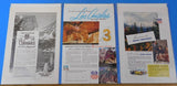 Ads Union Pacific Railroad Lot #14 Advertisements from various magazines (10)
