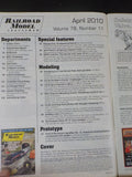 Railroad Model Craftsman Magazine 2010 April Build operating coal loader NKP Gon