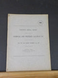 Norfolk and Western Railway Annual Report 30th  year ended December 31 1925 MAP