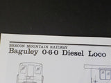 Narrow Lines Magazine #59 1989 October Cleminson Coaches Baguley 0-6-0 loco
