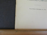 Alabama Great Southern Railroad Company Annual Report 1918 42nd MAP