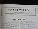 Railways Magazine Bound Volume VIII Jan-Dec 1947