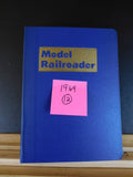Model Railroader Magazine Complete year in MR blue binders 1964  12 issues
